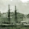 Schooner in the Old Harbour in 1950s – Dubrovnik