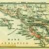 Ragusa and Calamotta Map (1911)