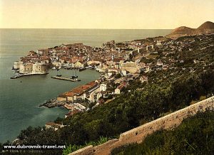 Dubrovnik Old Town in 1900s