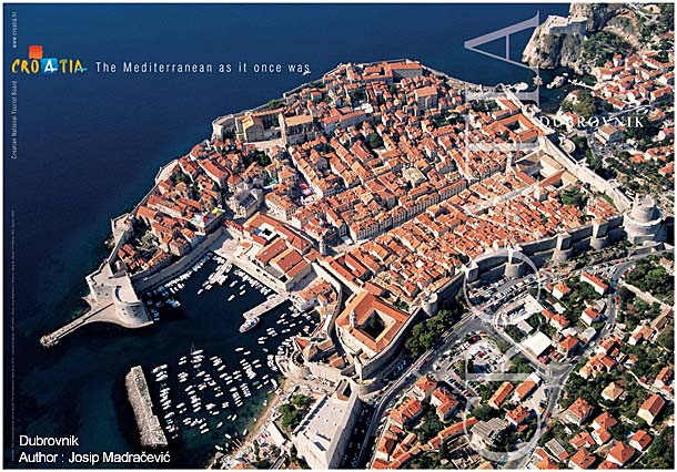 Dubrovnik old town Poster, Josip Madracevic (Croatian Tourist Board)