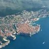 Flight over Dubrovnik on an amazing clear day