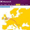 Update: Monarch Airlines went bust! (Monarch to start soon with cheap flights to Dubrovnik)