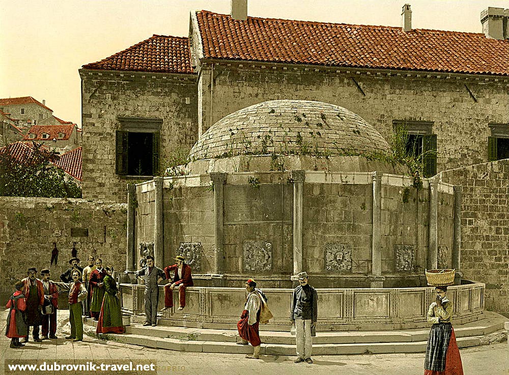 Onofrio's Fountain - Dubrovnik (1900s)