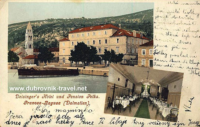 Hotel Petka, Dubrovnik 1904