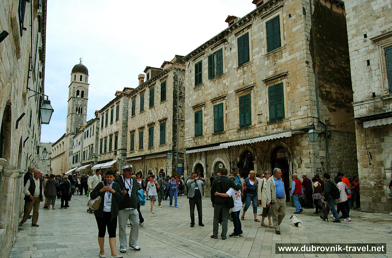 Midday stroll @ Stradun, Dubrovnik