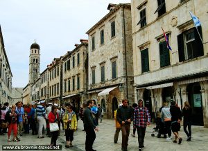 Crowd at Stradun, Dubrovnik