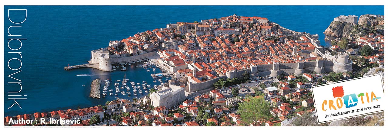 Panorama of Dubrovnik (poster)