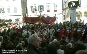 Festa Svetog Vlaha - Crowd on Stradun