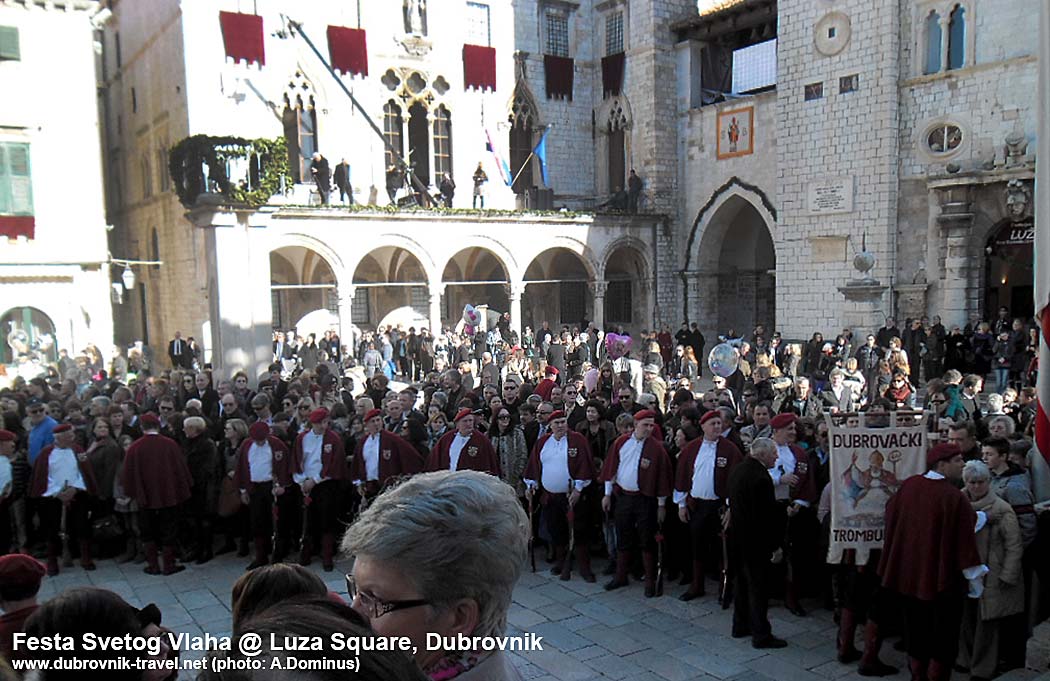 Feast of St Blaise - Sponza Palace @ Dubrovnik