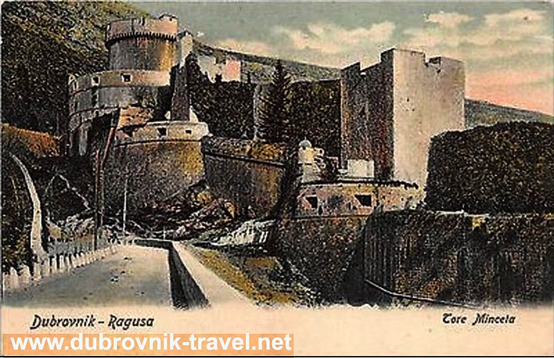 Approach to Minceta Tower - Dubrovnik (1900s)