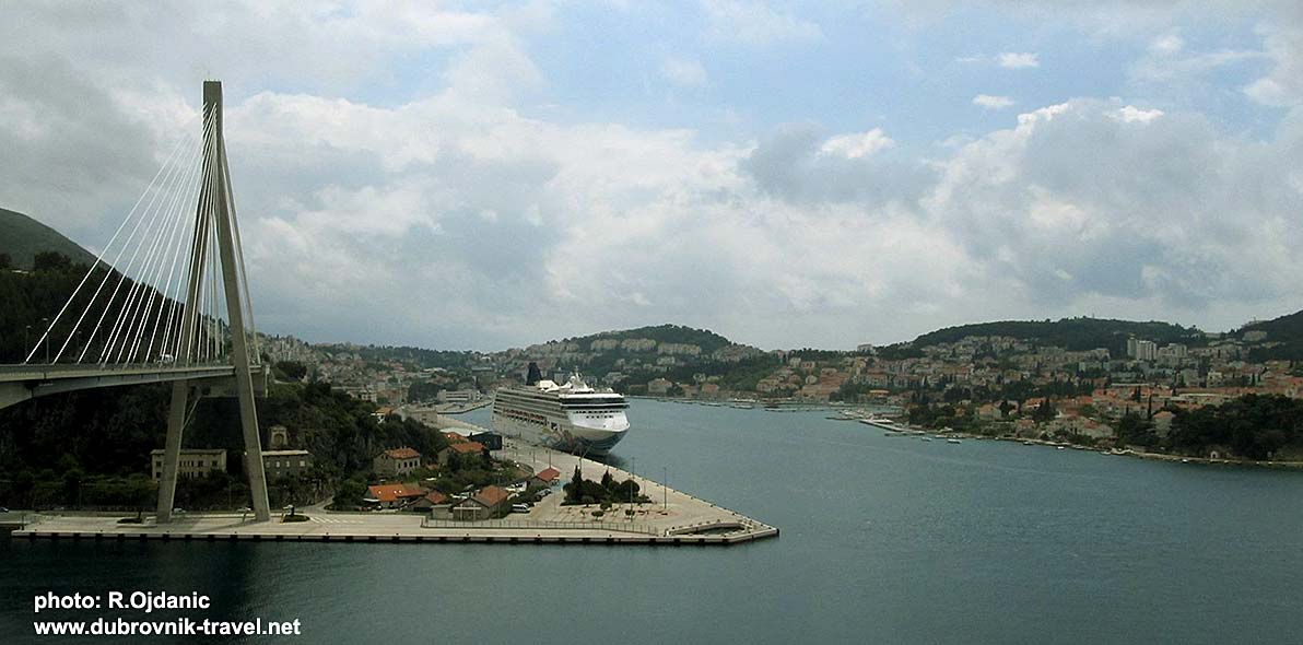 Norwegian Spirit Cruise Ship in Dubrovnik, Gruž port