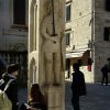 Orlando’s Column – a popular place to rest – Dubrovnik