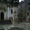 Orlando’s Column in Situ (Wet February Dusk) – Dubrovnik