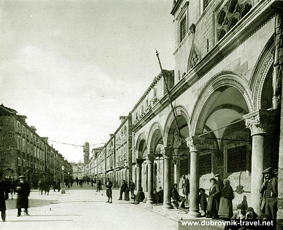 Stradun Street Scene (1910)